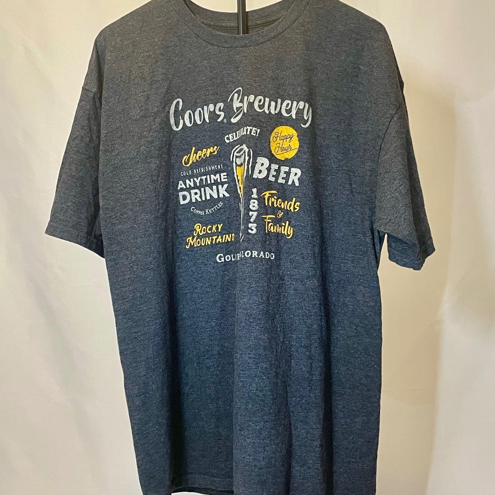 X-Large Coors Brewery SS Shirt